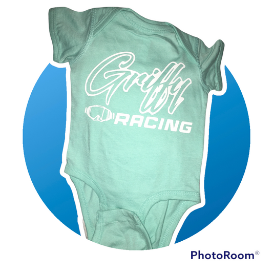 Rabbit Skins Infant Griffy Racing Fine Jersey Bodysuit