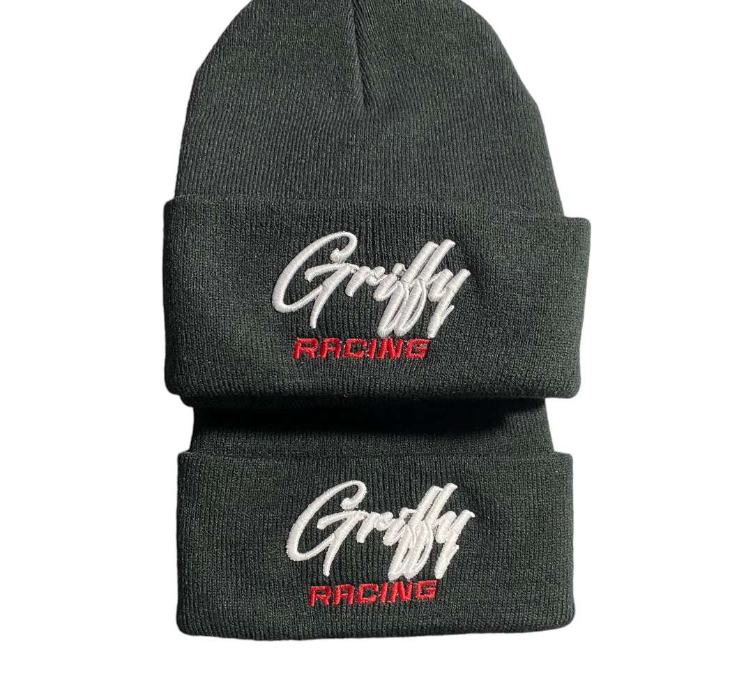 Griffy Racing Adult Cuffed Knit Beanie