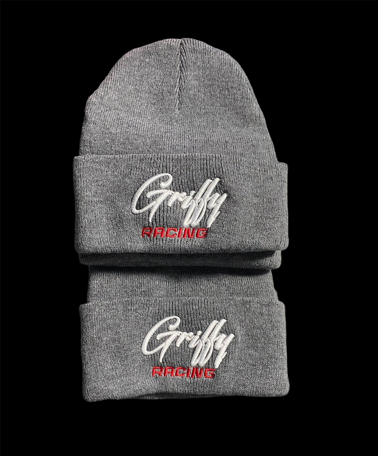 Griffy Racing Adult Cuffed Knit Beanie