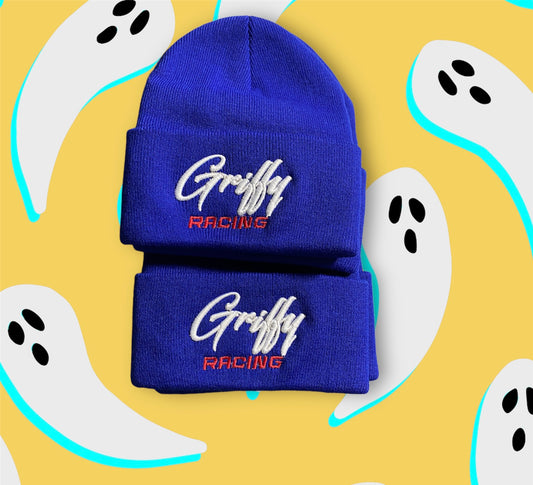 Griffy Racing Adult Cuffed Knit Beanie